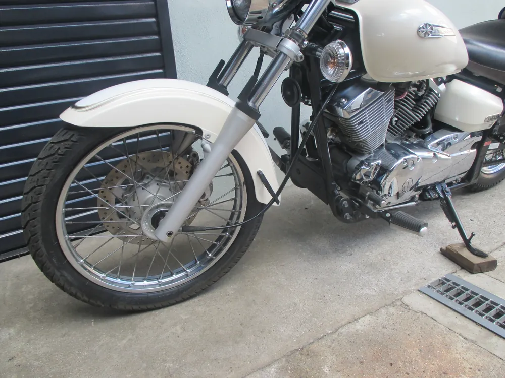 Yamaha Dragstar 250, белый, фото 7
