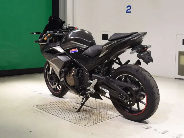 Honda CB400X 2023, matt black, фото 6