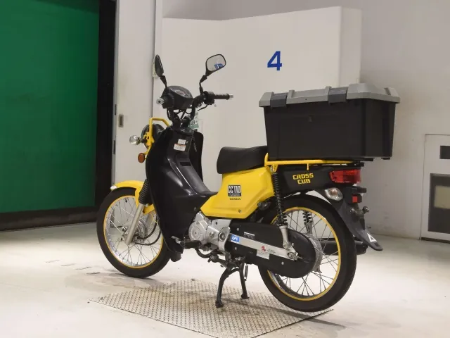 Honda Cross Cub, жёлтый, фото 6