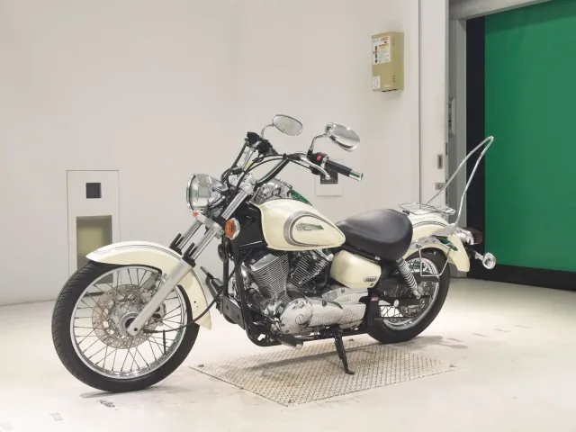Yamaha Dragstar 250, бежевый, фото 4