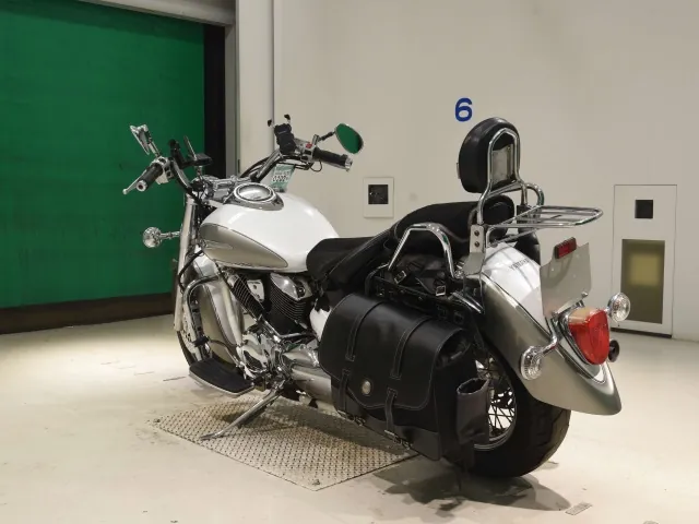 Yamaha Dragstar 1100 2008, белый, серебристый, фото 6