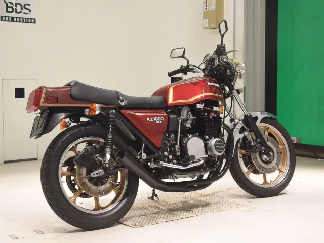 Kawasaki Z750D1 1979, красный, фото 5