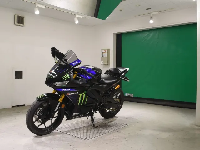 Yamaha MT-03 2019, чёрный, синий, фото 4