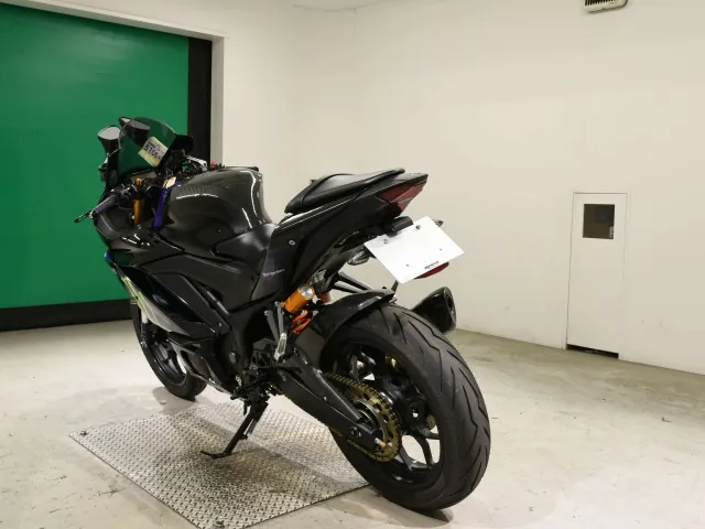 Yamaha MT-03 2019, чёрный, синий, фото 6