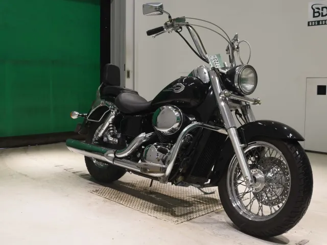 Honda Shadow 400 1997, чёрный, фото 3