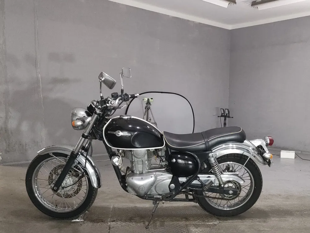 Kawasaki Estrella, white/black, фото 2