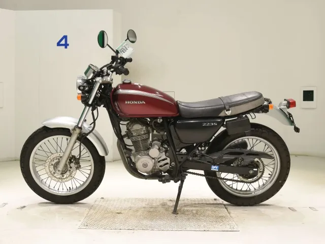 Honda CB223S, red | silver, фото 2