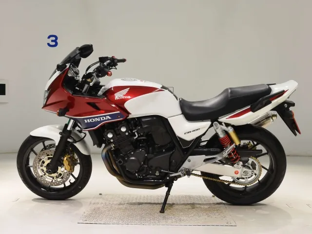Honda CB400SB 2014, white | red | blue, фото 2
