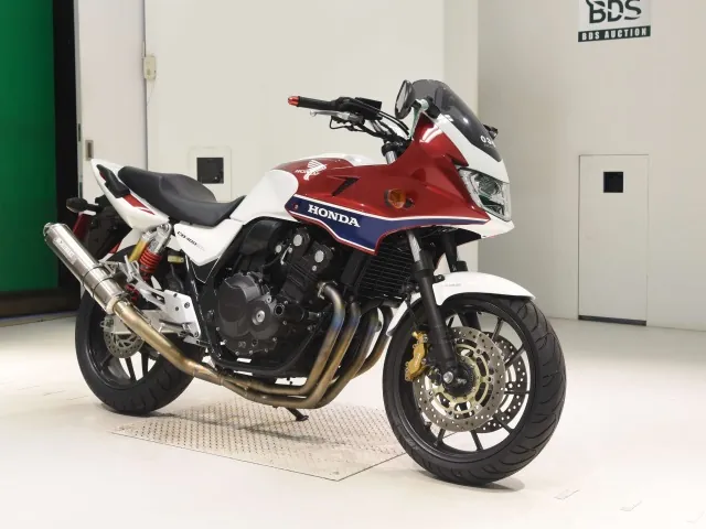 Honda CB400SB 2014, white | red | blue, фото 3