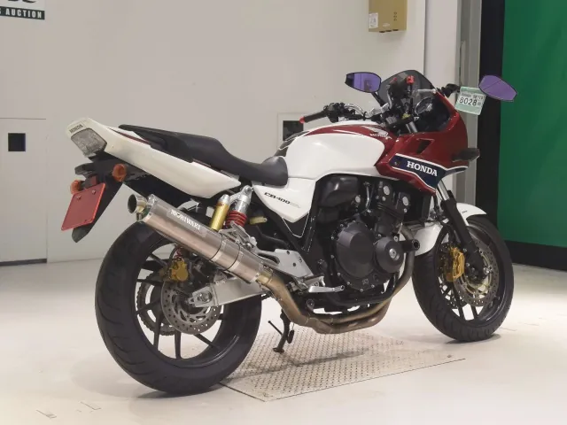 Honda CB400SB 2014, white | red | blue, фото 5
