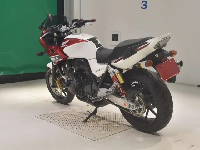 Honda CB400SB 2014, white | red | blue, фото 6