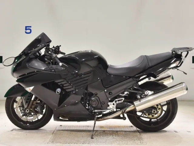 Kawasaki ZZR1400 2006, чёрный, фото 2
