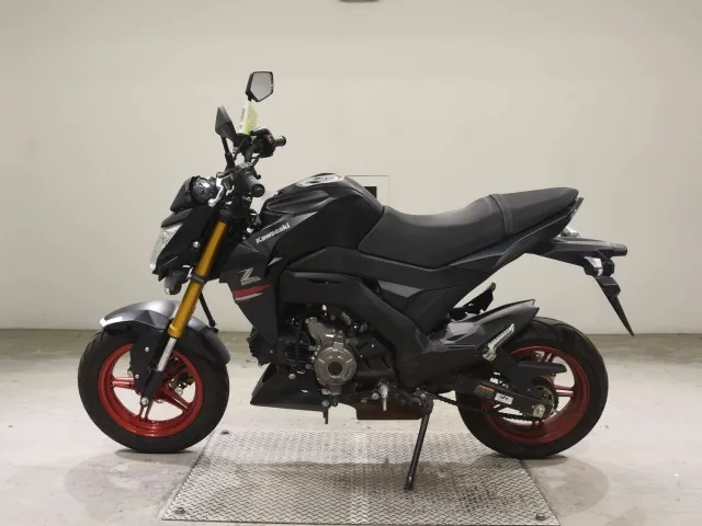Kawasaki Z125 PRO, чёрный, фото 2