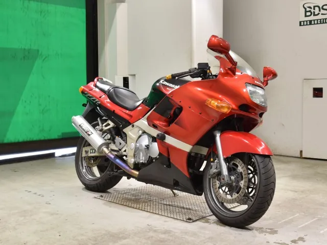 Kawasaki ZX400N 2001, красный, чёрный, фото 3