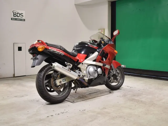 Kawasaki ZX400N 2001, красный, чёрный, фото 5