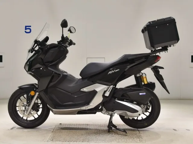 Honda ADV160, чёрный, фото 2
