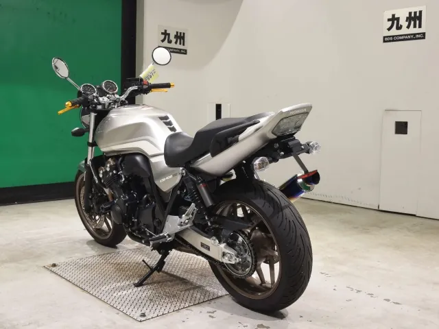 Honda CB400SB 2020, matt silver, фото 6