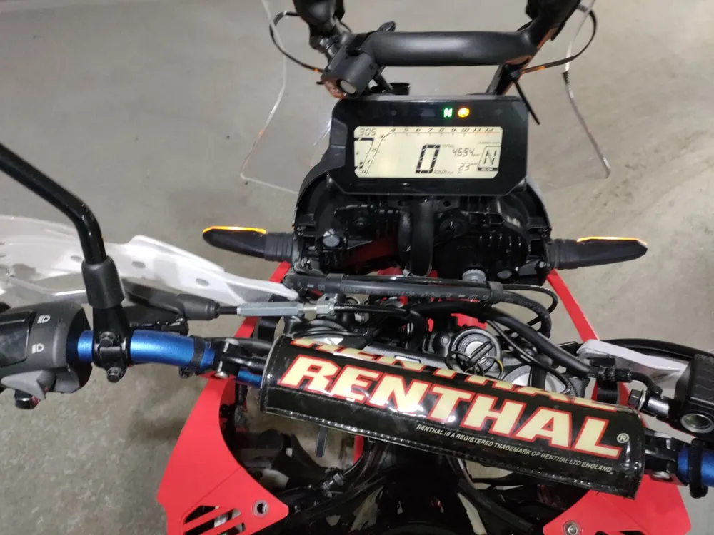Honda CRF250 Rally, black/red, фото 5