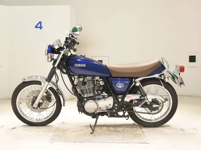 Yamaha SR400 Final Edition Limited 2021, синий, фото 2