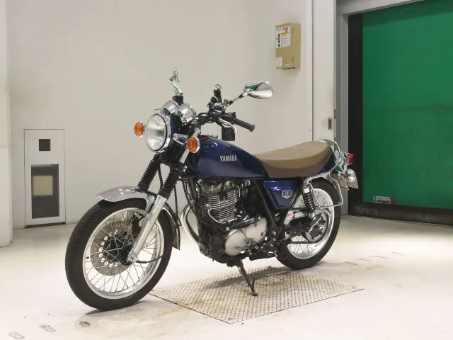 Yamaha SR400 Final Edition Limited 2021, синий, фото 4