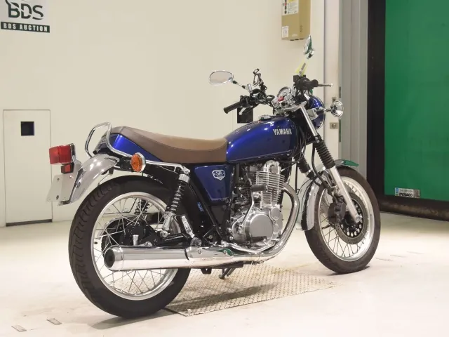 Yamaha SR400 Final Edition Limited 2021, синий, фото 5