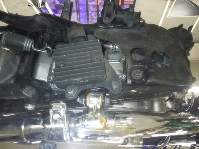 Yamaha SR400 Final Edition Limited 2021, синий, фото 7