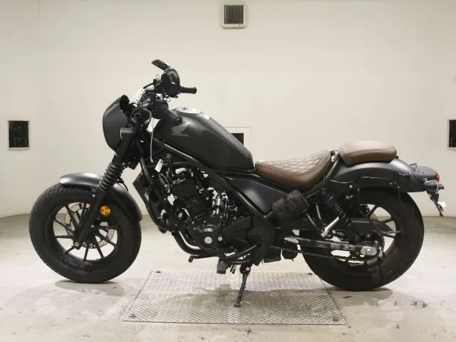 Honda Rebel 250, matt gun, фото 2