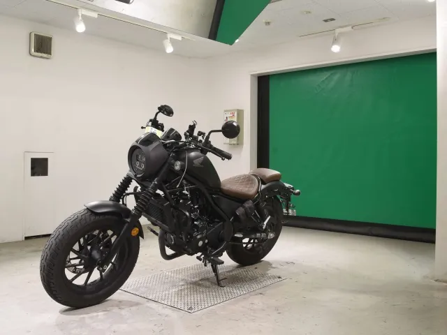 Honda Rebel 250, matt gun, фото 4