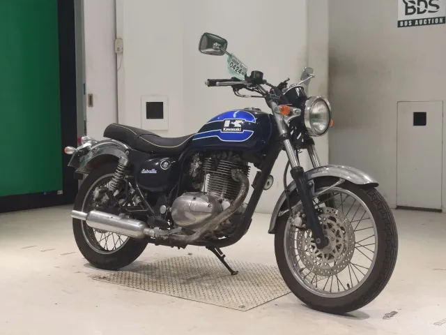 Kawasaki Estrella, синий, фото 3
