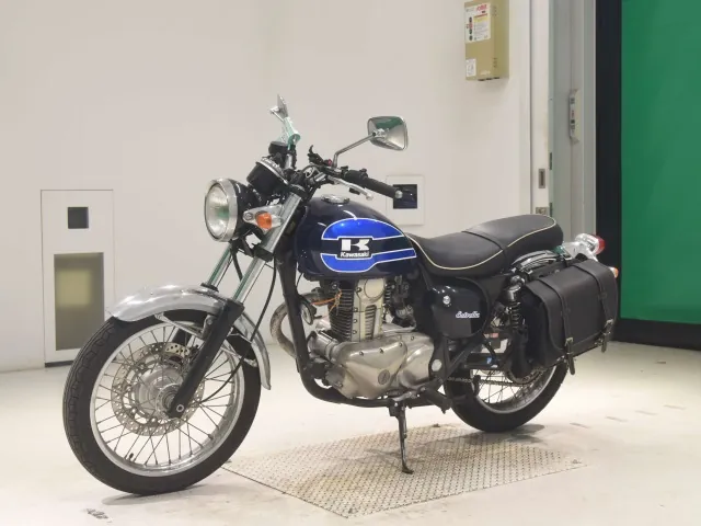 Kawasaki Estrella, синий, фото 4