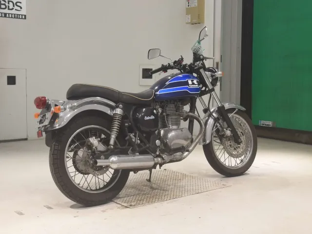 Kawasaki Estrella, синий, фото 5