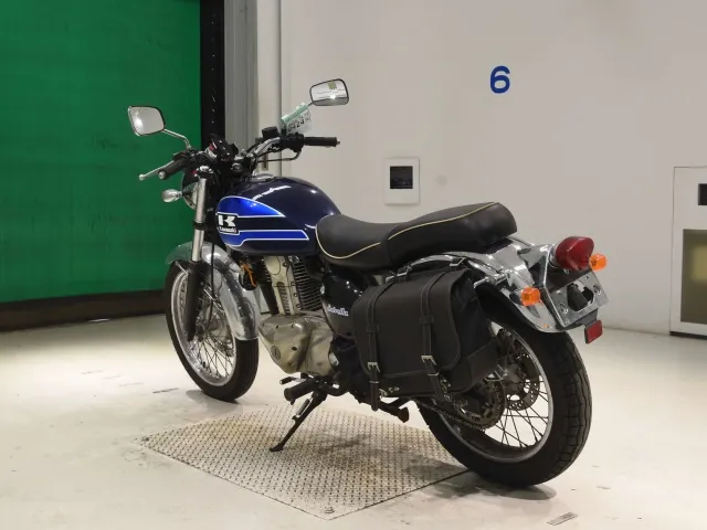 Kawasaki Estrella, синий, фото 6