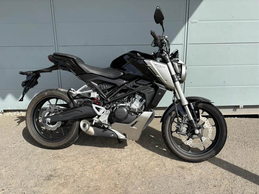 Honda CB125R, чёрный, фото 2