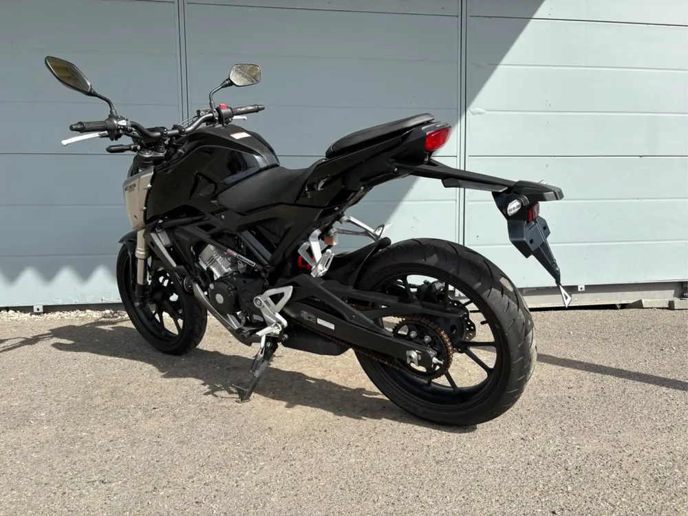 Honda CB125R, чёрный, фото 4