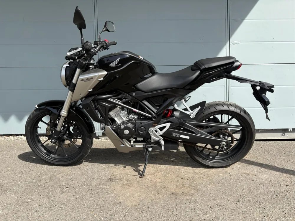 Honda CB125R, чёрный, фото 5