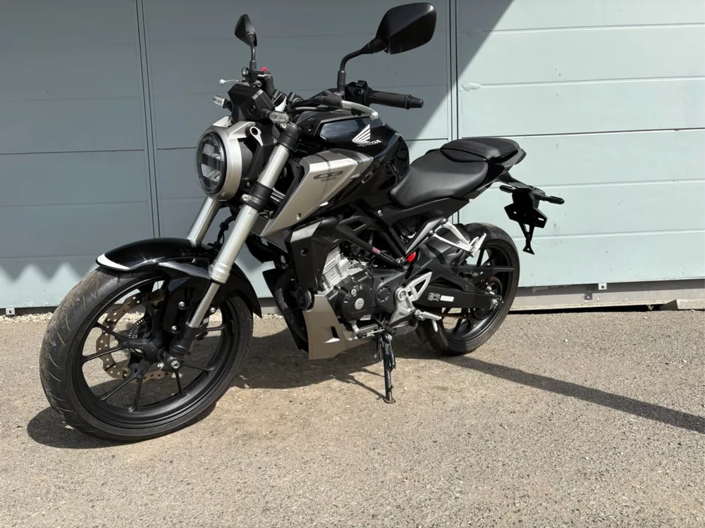 Honda CB125R, чёрный, фото 6