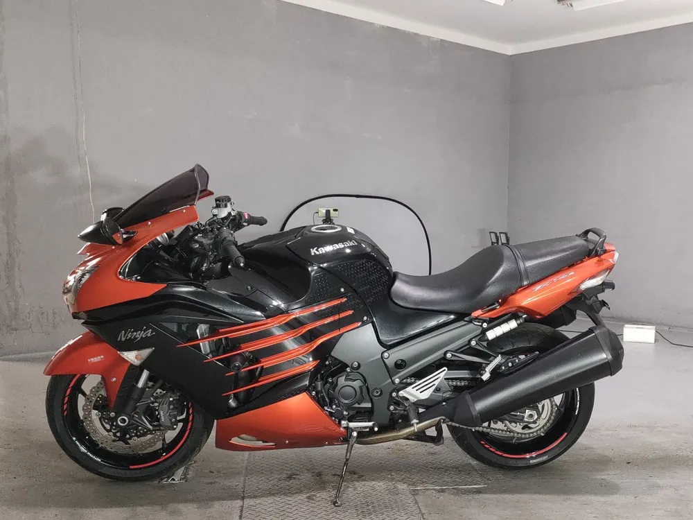 Kawasaki Zx-14R 2014, black / orange, фото 2