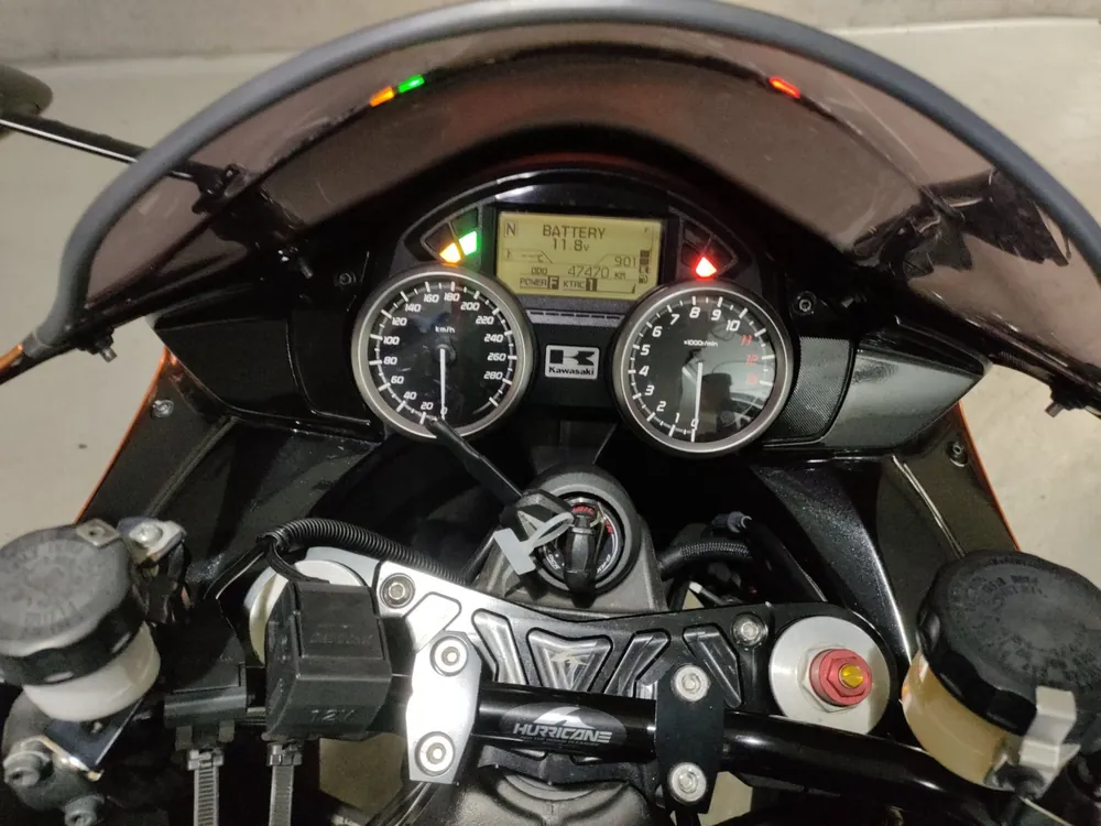 Kawasaki Zx-14R 2014, black / orange, фото 5