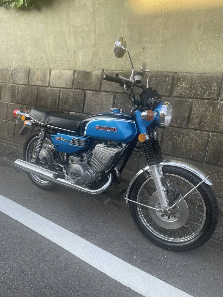 Suzuki GT250B 1974, фото 9
