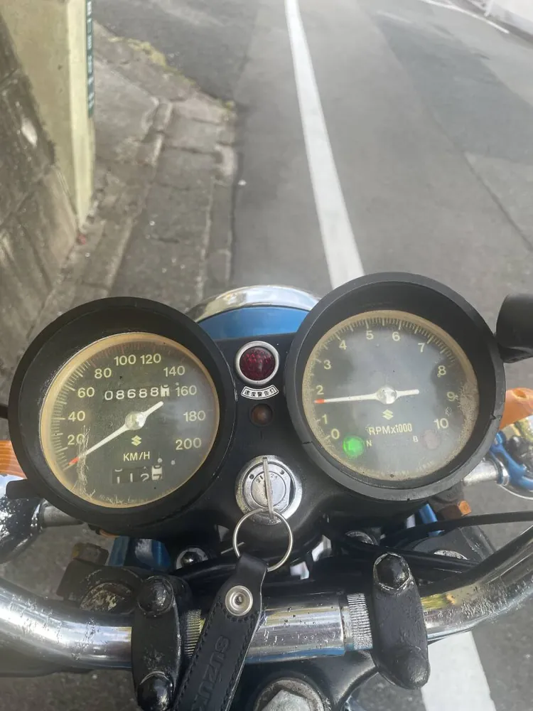 Suzuki GT250B 1974, фото 10