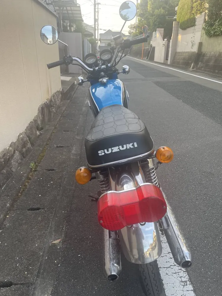 Suzuki GT250B 1974, фото 7