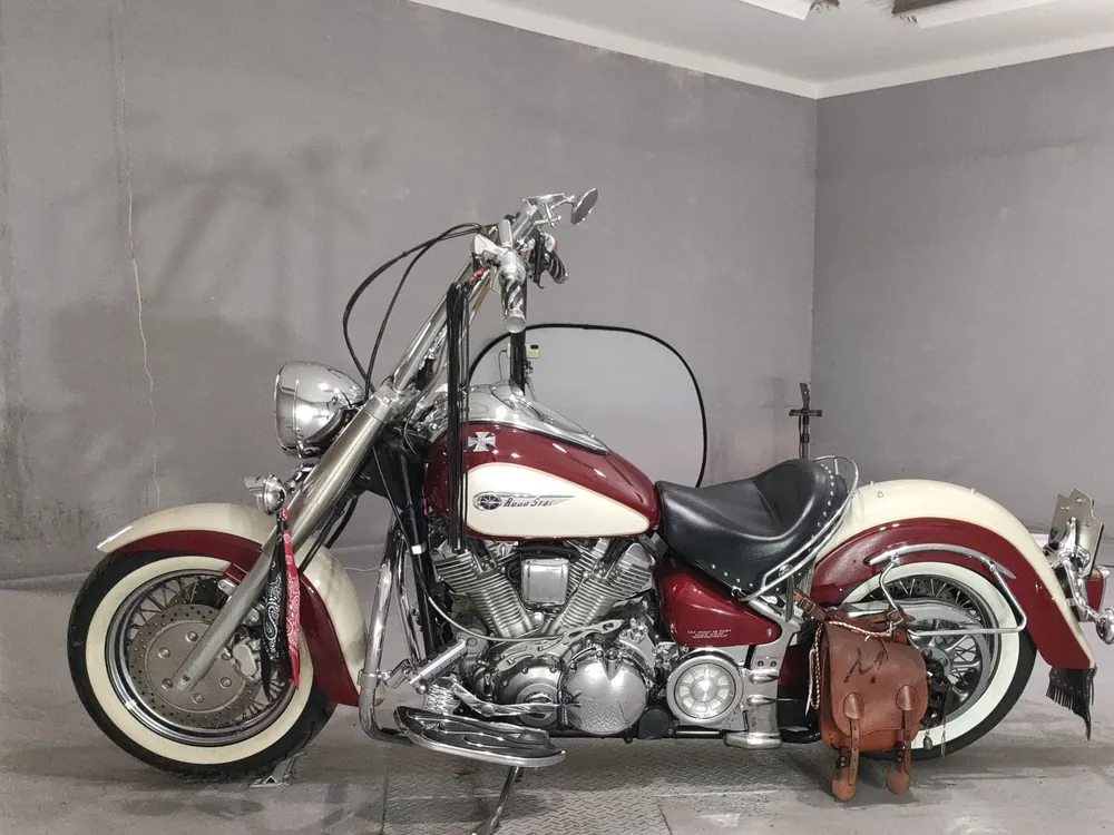 Yamaha XV1600 Roadstar 1999, white / red, фото 2