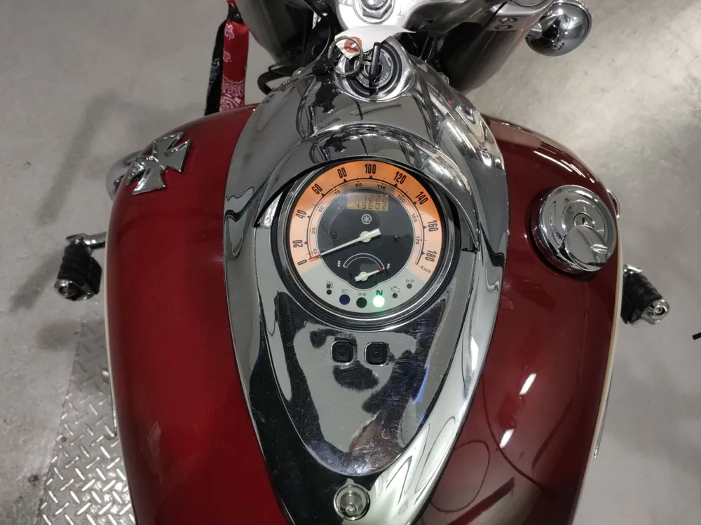 Yamaha XV1600 Roadstar 1999, white / red, фото 5