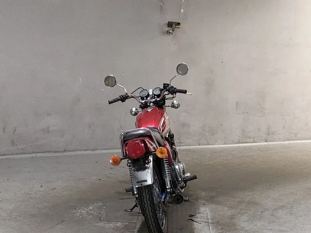 Kawasaki Z400 1979, красный, фото 4