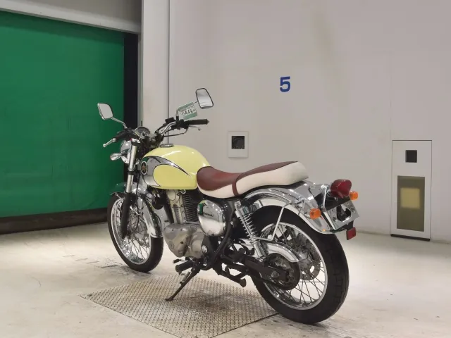 Kawasaki Estrella, жёлтый, фото 6
