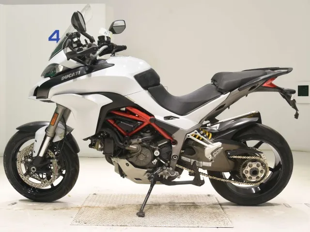 Ducati Multi Strada 1200S 2016, белый, фото 2
