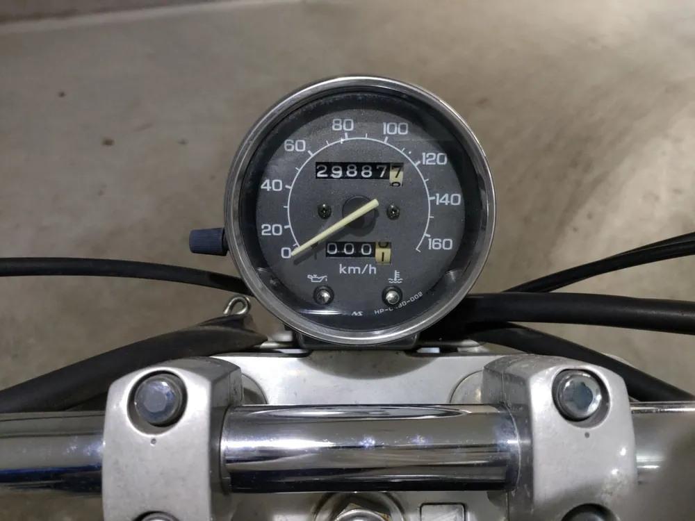 Honda Steed 400 2002, чёрный, фото 5