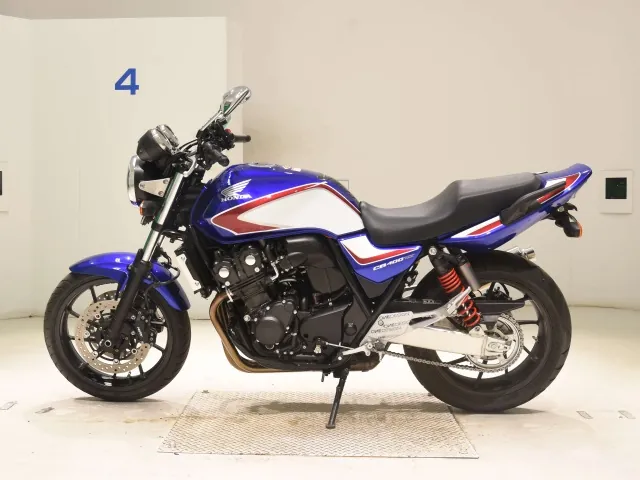 Honda CB400SB 2022, white | red | blue, фото 2