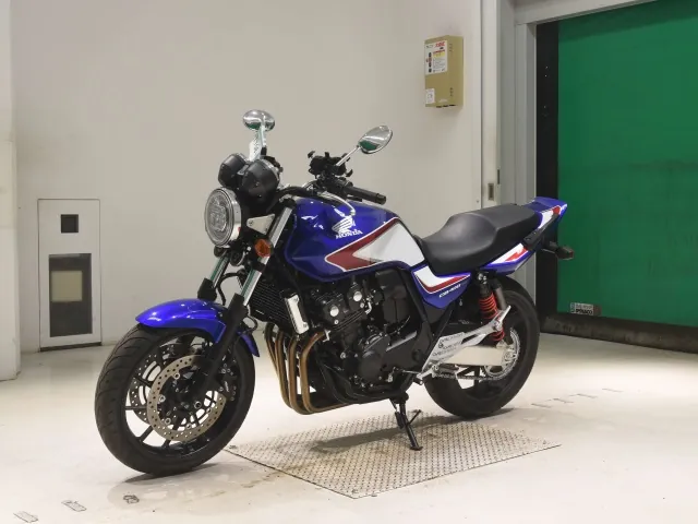 Honda CB400SB 2022, white | red | blue, фото 4