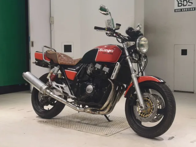Suzuki GSX400 Impulse 1996, красный, чёрный, фото 3
